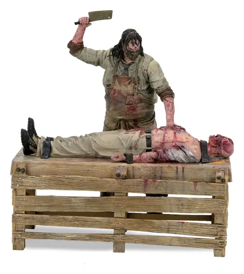PREORDER! Texas Chainsaw Massacre: The Beginning Diorama Action Figure Leatherface Slaughterhouse Boxed Set 18 cm
