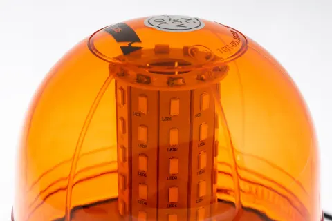Kogut lampa ostrzegawcza LED pomarańczowa na 3 śruby 12/24V Lucas A-LBB202L