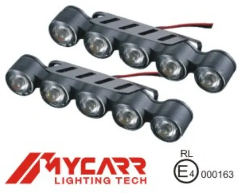 Światła do jazdy dziennej LED DRL 5 LED 12V Mycarr A-DRL10