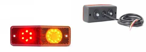 Lampa tylna zespolona LED 12/24V WAŚ W-487