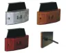 Lampa obrysowa boczna LED czerwona z uchwytem 24V SIM A-3141.6105224