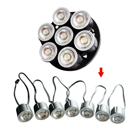 Światła do jazdy dziennej LED DRL 7 LED 12V Mycarr A-DRL07-lamp
