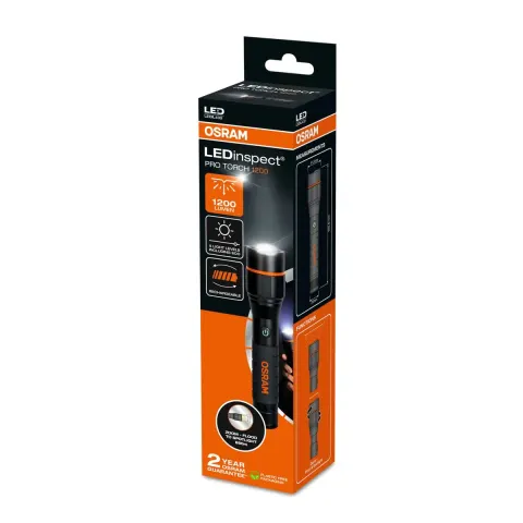 Latarka LED OSRAM LEDinspect PRO TORCH 1200 1200lm LEDIL432