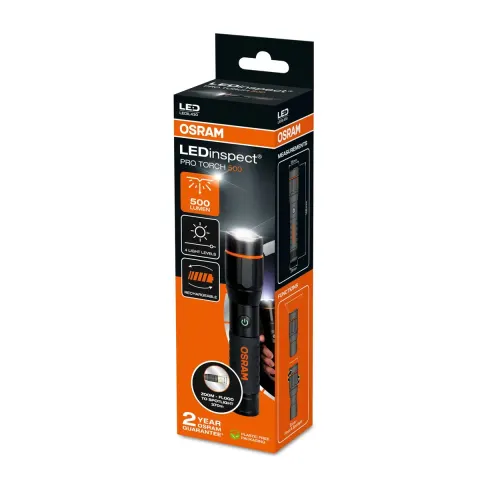 Latarka LED OSRAM LEDinspect PRO TORCH 500 500lm LEDIL430