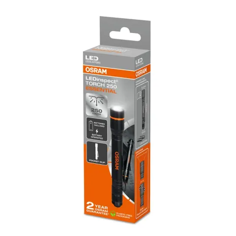Latarka LED OSRAM LEDinspect TORCH 250 ESSENTIAL 250lm LEDIL427ESN