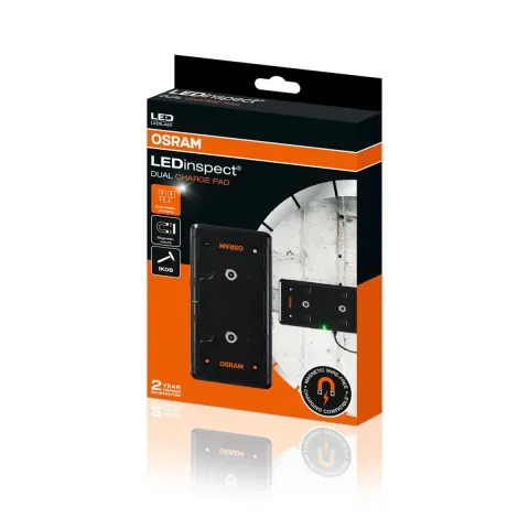 Stacja ładowania indukcyjnego OSRAM LEDinspect DOUBLE CHARGE PAD do lamp WIRE LEDIL424