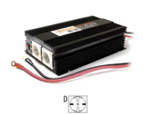 Przetwornica napięcia 12V/230V 1000W ELTA A-SP1000-12V(D)
