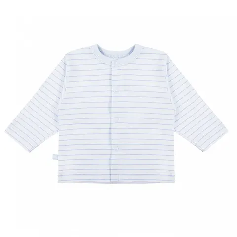 Kaftan niemowlęcy niebieski w paski