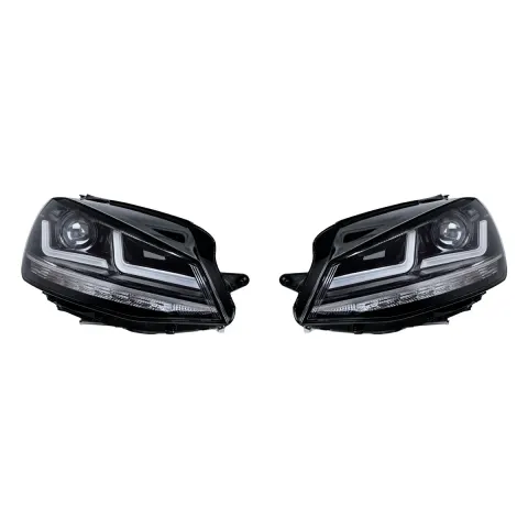 Reflektory przednie full LED OSRAM LEDriving HEADLIGHT do VW Golf VII (2012–2016) – Chrome Edition, komplet lewy + prawy LEDHL103-CM
