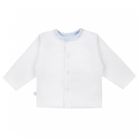 Kaftan niemowlęcy kremowy w paski