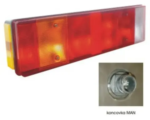 Lampa tylna zespolona do MAN prawa SIM A-3138.1000650