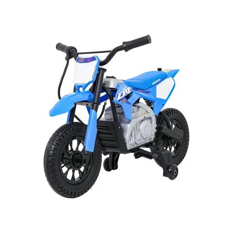 Motocykl na akumulator honda cfr450r niebieski