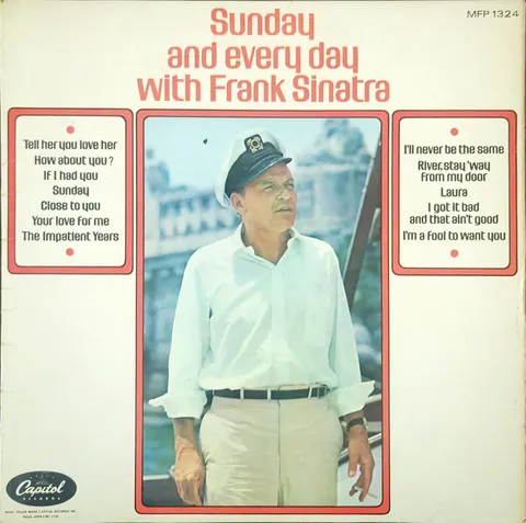 Frank Sinatra: Sunday and every day with Frank Sinatra LP MFP1324b Capitol EX