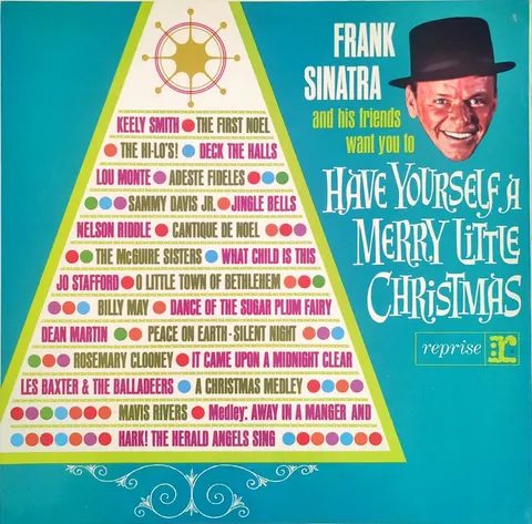 Frank Sinatra: Have Yourself a Merry Little Christmas LP R5001 Reprise EX