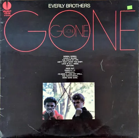 Everly Brothers: Gone, LP VS109 Valiant EX