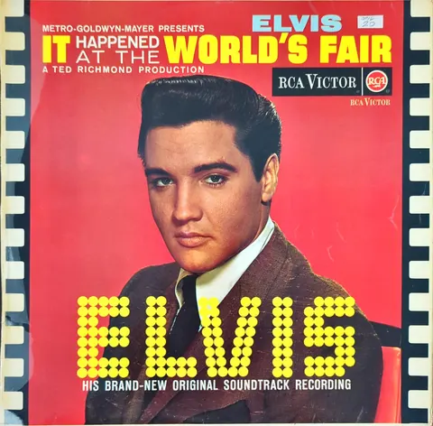 Elvis Presley: It Happened at The World's Fair LP RD7565a RCA Victor EX