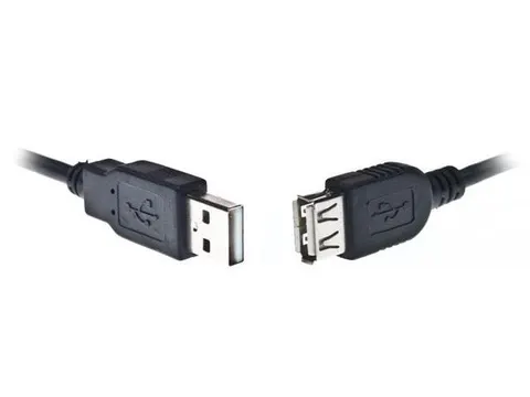 Gembird Przedłużacz USB 2.0 typu AM-AF 4.5m czarny