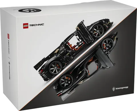 LEGO Klocki Technic 42232 Koenigsegg Sadairs Spear Megacar