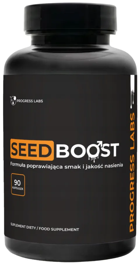 Progress Labs SEED BOOST 90 kapsułek Testosteron Płodność Spermatogeneza
