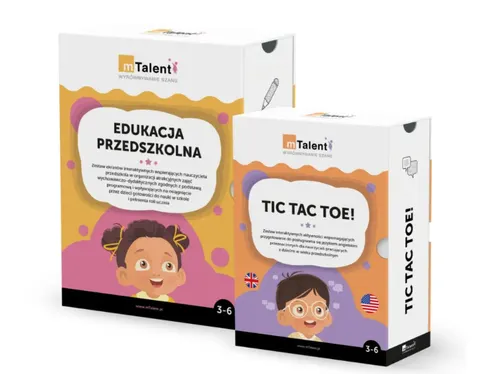 mTalent Edukacja Przedszkolna + mTalent Tic Tac Toe! (wiek 3-6)