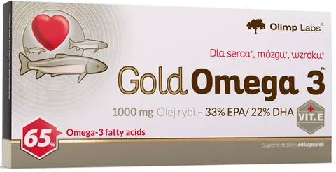 Olimp Gold Omega 3 - 1000 mg 60 kapsułek