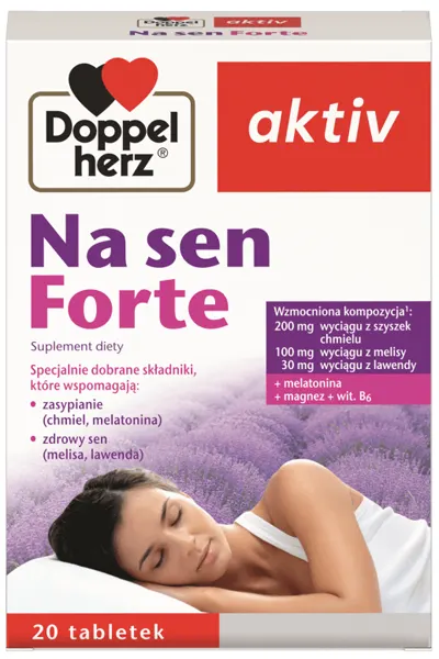 Doppelherz aktiv Na sen Forte, 20 tabletek