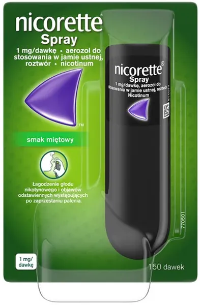 Nicorette Spray 1mg/dawkę, aerozol 12,2ml