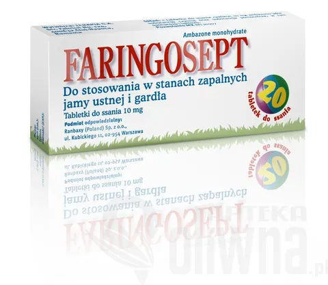 Faringosept, 20 tabletek do ssania