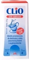 Clio słodzik z dozownikiem 1200 sztuk