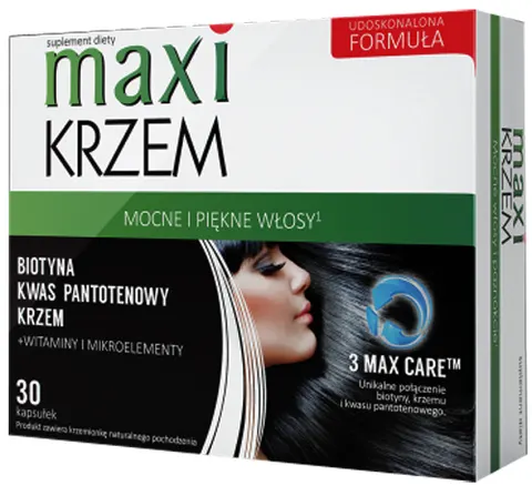 Maxi krzem, 30 kapsułek