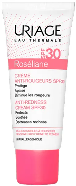 URIAGE Roseliane, krem do cery naczynkowej, SPF30, 40ml