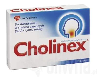 Cholinex 24 tabletki do ssania