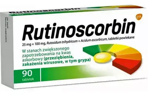 Rutinoscorbin 90 tabletek