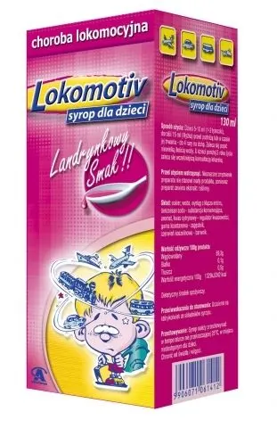 Lokomotiv syrop o smaku landrynek 130 ml