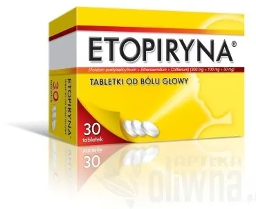 Etopiryna 30 tabletek