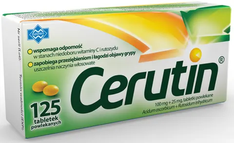 Cerutin 125 tabletek