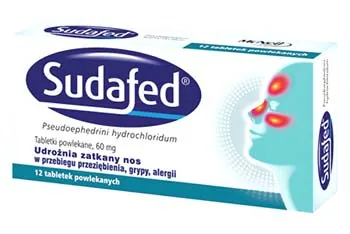 Sudafed 12 tabletek