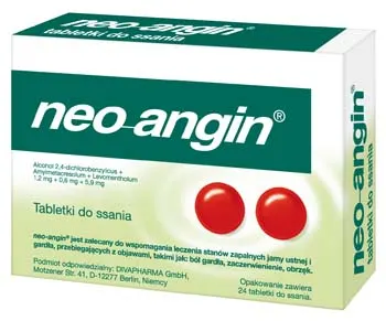 Neo-Angin 24 tabletki do ssania
