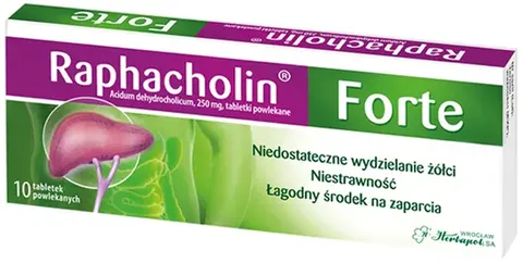 Raphacholin forte 10 drażetek