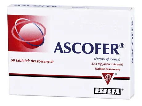 Ascofer 50 drażetek