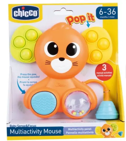 Chicco Myszka zabawka pop it