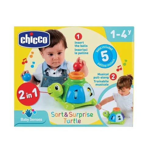 Chicco zabawka sorter żółwik