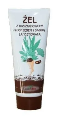Żel z kasztanowcem, miłorzębem i babką lancetowatą, 200 ml