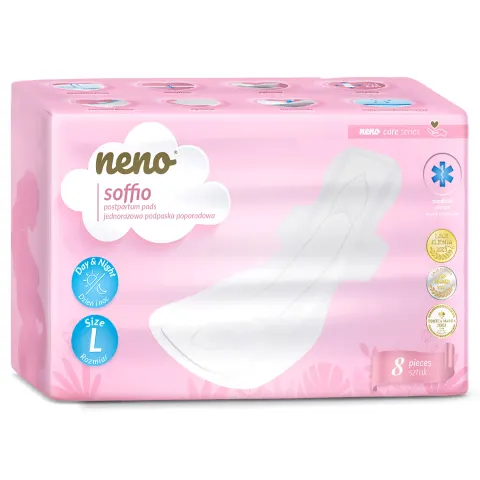 Neno Soffio – jednorazowe podpaski poporodowe – 8 szt.
