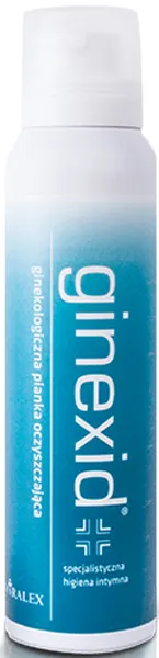 Ginexid, ginekologiczna pianka oczyszczająca do higieny intymnej, 150 ml
