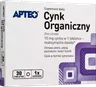 Apteo, cynk organiczny, 30 tabletek