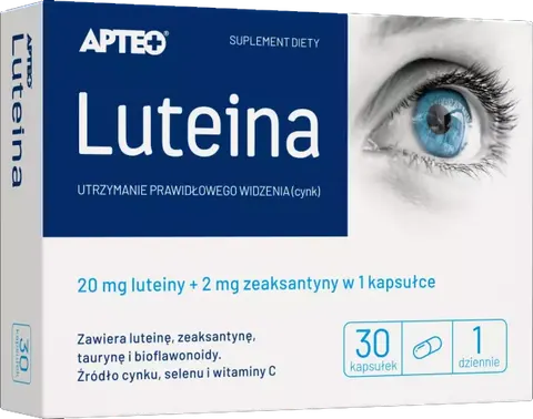 Apteo, Luteina, 30 kapsułek