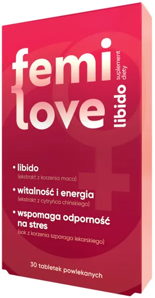 Femilove libido, 30 tabletek