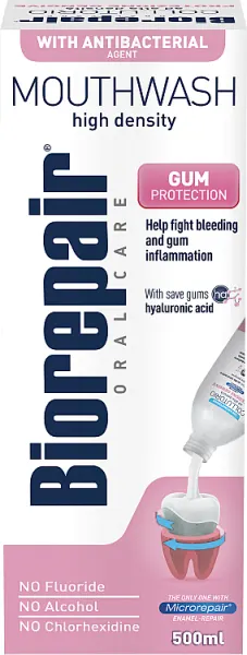 BioRepair Ochrona Dziąseł, płyn do higieny jamy ustnej, 500ml