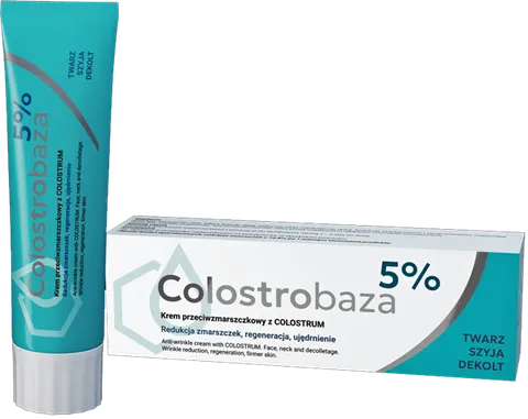 Colostrobaza 5%, krem przeciwzmarszczkowy z colostrum, 30 g